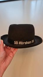 Feesthoed Abraham 50, One size fits all, Zo goed als nieuw, Ophalen