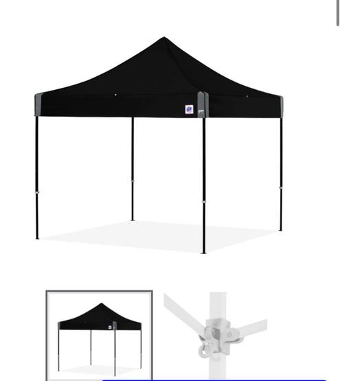 E-Z UP Eclipse tent 3x3 m ***1 maal gebruikt***, Tuin en Terras, Partytenten, Zo goed als nieuw, Partytent, 2 meter of meer, Minder dan 5 meter