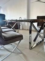 Eettafel en salon tafel, Huis en Inrichting, Tafels | Eettafels, Ophalen, Rechthoekig, 50 tot 100 cm