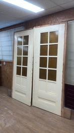 en suite schuifdeuren 100 jaar oud,, Doe-het-zelf en Verbouw, Deuren en Horren, Ophalen, Gebruikt, 80 tot 100 cm, Binnendeur