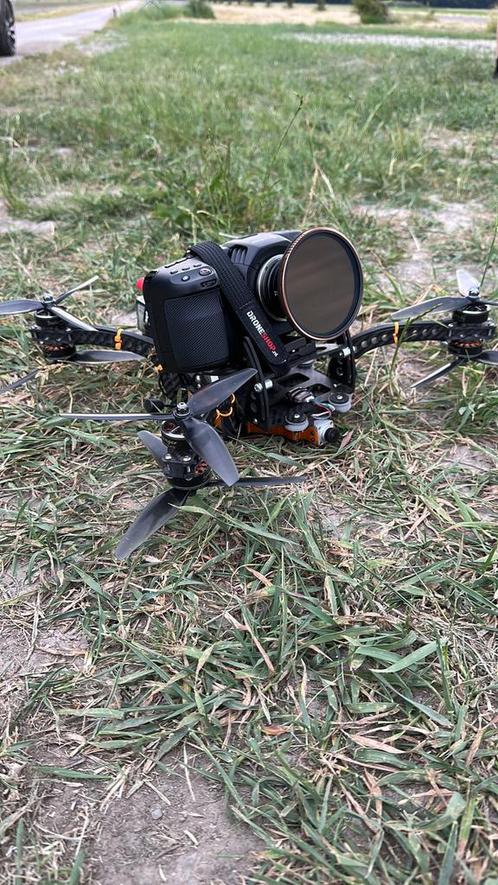 RTF FPV Cinelifter x8 6S + BMPCC 4k w/ Cinema Lens, Hobby en Vrije tijd, Modelbouw | Radiografisch | Helikopters en Quadcopters