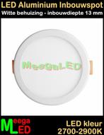 LED badkamer inbouw renovatie spot panel Rond wit 8 Watt WW, Ophalen of Verzenden, Nieuw, Wit, Overige typen