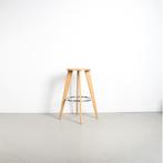 6x Vitra Jean Prouve Tabouret Haut Kruk – Eikenhout, Huis en Inrichting, Krukjes, Niet ingevuld, Niet ingevuld, Ophalen of Verzenden