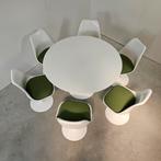 Gerestaureerd vintage Knoll eetkamerset, Eero Saarinen, Ophalen of Verzenden, Zo goed als nieuw, Vintage, 6 tot 8 stoelen