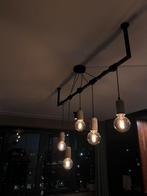 Industriële plafondlamp 5 lichten, Huis en Inrichting, Lampen | Plafondlampen, Ophalen, Zo goed als nieuw, Metaal, Industrieel