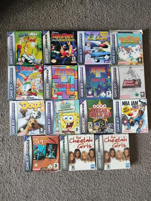Gameboy Advance Spellen, Spelcomputers en Games, Games | Nintendo Game Boy, Gebruikt, Overige genres, 1 speler, Vanaf 3 jaar, Ophalen of Verzenden