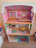 Super mooi en groot houten Barbie huis!, Kinderen en Baby's, Speelgoed | Poppenhuizen, Ophalen, Zo goed als nieuw, Poppenhuis