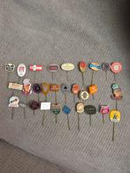 Vintage Reclame Pins - Grote Collectie (Jaren '50/'60), Verzenden, Gebruikt, Merk, Speldje of Pin