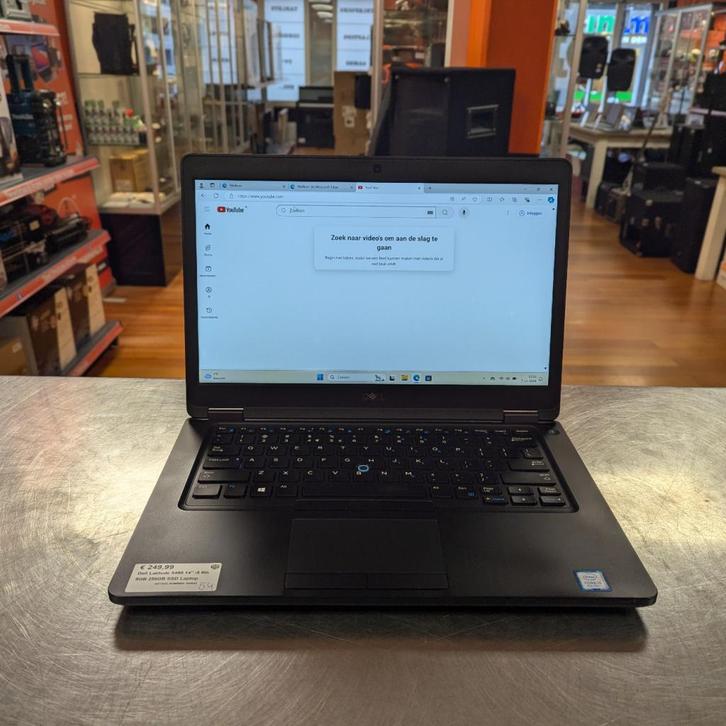 Dell Latitude 5490 14'' i5 8th 8GB 256GB SSD Laptop, Computers en Software, Windows Laptops, Zo goed als nieuw