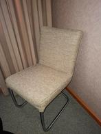 Twee in nieuwstaat beige stoffen stoelen eetkamerstoelen, Ophalen, Zo goed als nieuw, Overige kleuren, Twee