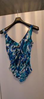 Mooi Badpak met Cups maat 48, Ophalen of Verzenden, Zo goed als nieuw, Blauw, Badpak