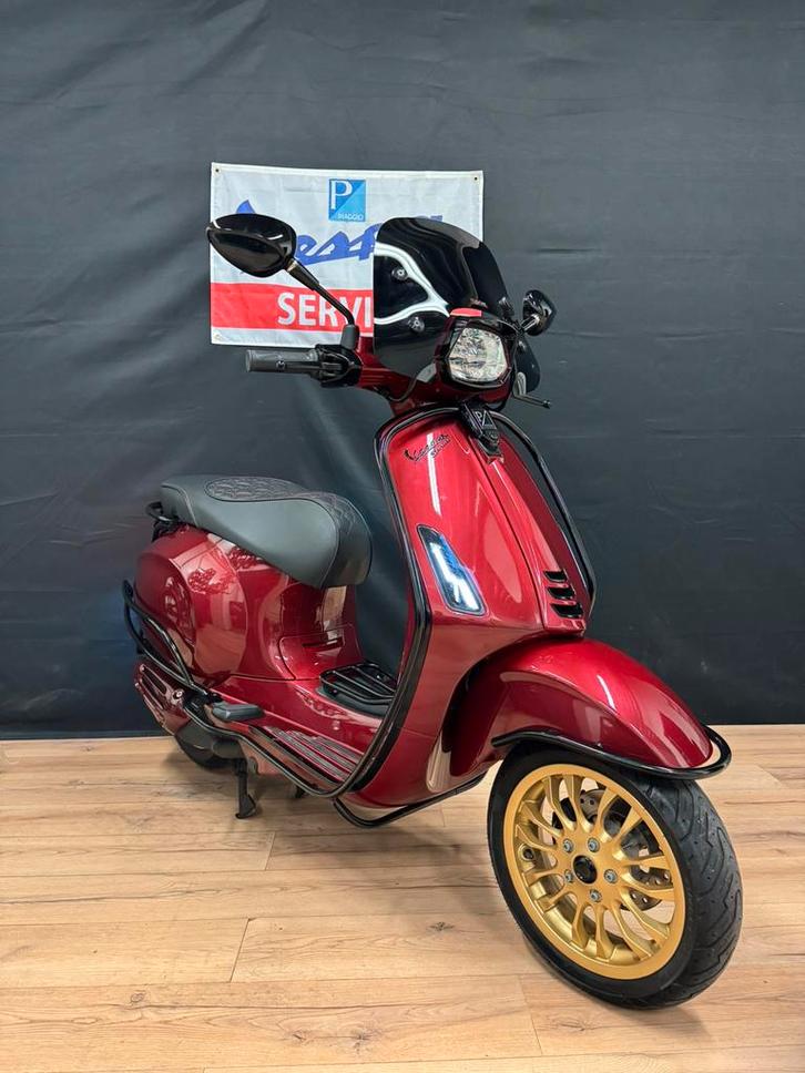 Vespa sprint 50s | Custom | Full option | Garantie, Fietsen en Brommers, Scooters | Vespa, Zo goed als nieuw, Overige modellen
