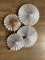 Set papieren waaiers, Ophalen of Verzenden, Gebruikt, Bord