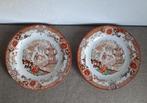 Petrus Regout, 2 sierbordjes, Chinoiserie, eind 19e eeuw, Ophalen
