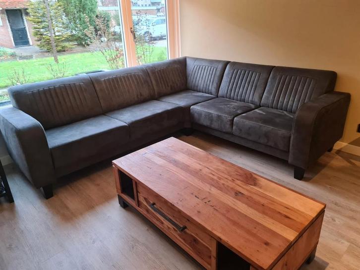 Mooie salontafel, massief acaciahout, Huis en Inrichting, Tafels | Salontafels, Zo goed als nieuw, Minder dan 50 cm, 50 tot 100 cm