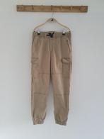H&M cargo broek beige maat 152, Broek, Verzenden, H&M, Zo goed als nieuw