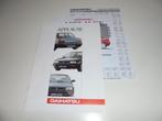 brochure Daihatsu Applause  1993, Ophalen of Verzenden, Zo goed als nieuw, Overige merken