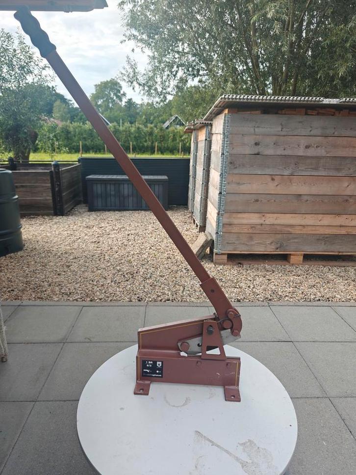 Hefboomplaatschaar Peddinghaus 1BR6/3, Doe-het-zelf en Verbouw, Gereedschap | Handgereedschap, Zo goed als nieuw, Ophalen