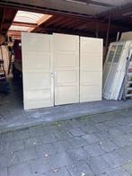 3-slag antieke extra brede paneeldeuren,87/88x207/211cm,34mm