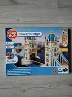 3d puzzel van de Tower Bridge., Ophalen, Zo goed als nieuw, Materiaal