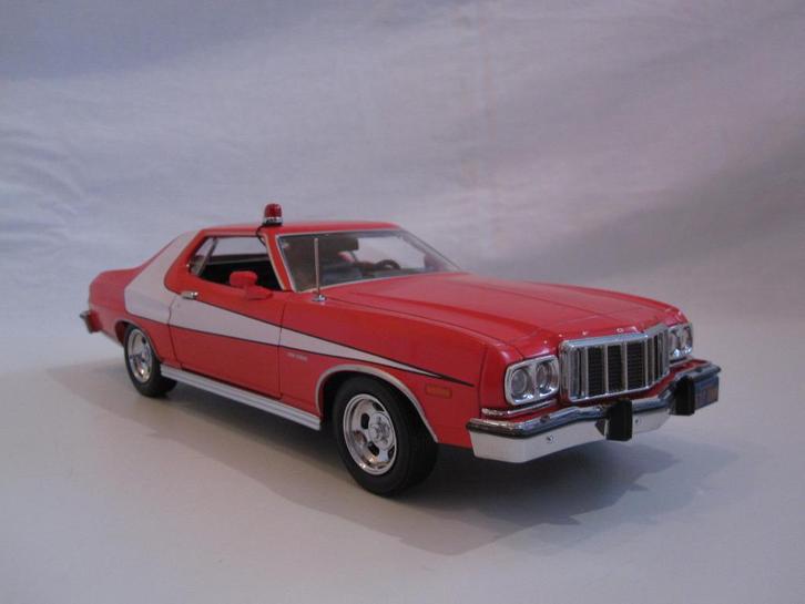 Ford Gran Torino "Starsky and Hutch" 1:24 Greenlight, Hobby en Vrije tijd, Modelauto's | 1:24, Nieuw, Auto, Overige merken, Ophalen of Verzenden