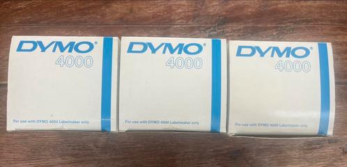 Dymo cassette 4000 zwart/wit, Computers en Software, Labelprinters, Zo goed als nieuw, Ophalen of Verzenden