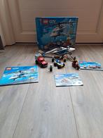 Lego City helikopter 60243 COMPLEET, Complete set, Lego, Zo goed als nieuw, Ophalen