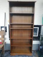 Donkerbruine boekenkast, Huis en Inrichting, Kasten | Boekenkasten, Ophalen, Gebruikt, 50 tot 100 cm, 150 tot 200 cm