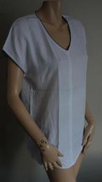 witte ZOSO top, Verzenden, Wit, Zo goed als nieuw, Korte mouw