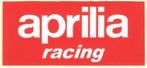 Aprilia Racing sticker #3, Ophalen of Verzenden
