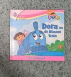 Dora en de blauwe trein, doorkijkboek, Boeken, Jongen of Meisje, Ophalen of Verzenden, Fictie algemeen, Zo goed als nieuw