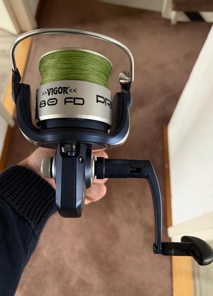 Zeemolen (5 beschikbaar), Watersport en Boten, Hengelsport | Zeevissen, Zo goed als nieuw, Molen, Ophalen of Verzenden