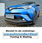 Maxton Design Toyota CHR CH-R Spoiler Lip Splitter Tuning, Auto diversen, Auto-accessoires, Ophalen of Verzenden, Nieuw