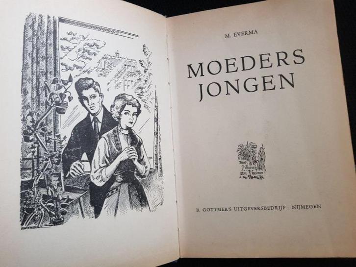 M Everma- Moeders Jongen- HC, Antiek en Kunst, Antiek | Boeken en Bijbels, Verzenden