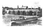 959193	Maastricht	Maas	Passagiersschip	Nette oude kaart Onbe