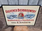 Gulpener bierreclame, Ophalen of Verzenden, Zo goed als nieuw, Reclamebord, Plaat of Schild