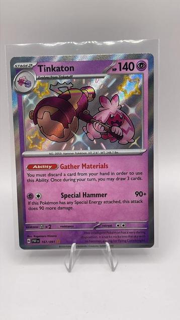 Pokémon Tinkaton – 167/193 – Mint beschikbaar voor biedingen