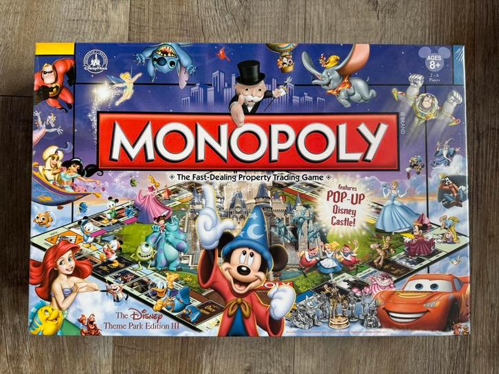 Monopoly Disney Theme Park edition ~ NIEUW, Hobby en Vrije tijd, Gezelschapsspellen | Bordspellen, Nieuw, Ophalen of Verzenden