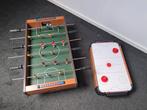 Mini voetbaltafel en mini airhockey., Ophalen, Zo goed als nieuw