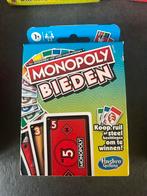 Monopoly Bieden - In Goede Staat!, Hobby en Vrije tijd, Gezelschapsspellen | Bordspellen, Een of twee spelers, Verzenden, Zo goed als nieuw