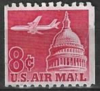 USA 1962 - Yvert 61 PA H - Vliegtuig en Capitool (ST), Postzegels en Munten, Postzegels | Amerika, Ophalen, Noord-Amerika, Gestempeld