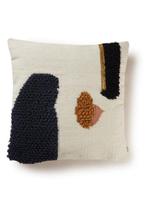 Sierkussen 50 x 50 cm Merk Ferm Living, Ophalen of Verzenden, Zo goed als nieuw, Beige, Vierkant