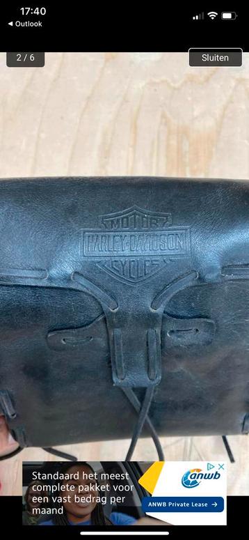 Sissybar Tasje - Harley Davidson gezocht beschikbaar voor biedingen