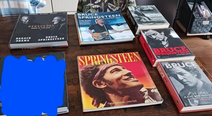 Bruce Springsteen Boeken Collectie, Boeken, Muziek, Zo goed als nieuw, Artiest, Ophalen of Verzenden