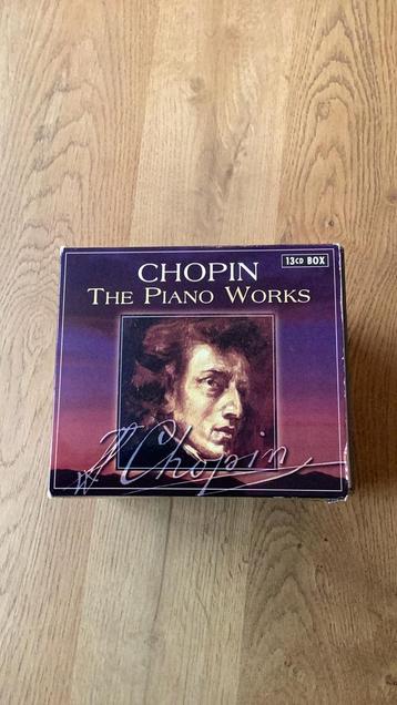 The Piano Works van Frederic Chopin, 13 cd box. beschikbaar voor biedingen