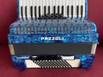 Z.g.a.n. Pazzoli Standard accordeon . 72 bas ., Muziek en Instrumenten, Accordeons, 72-bas, Zo goed als nieuw, Weltmeister, Met riemen