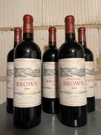 Keldervondsten ! 5 fl. Chateau Brown 2004, Verzamelen, Frankrijk, Nieuw, Ophalen of Verzenden, Rode wijn