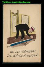 Mooie ansichtkaart spreuken illustrator Piet Gertenaar (24), Verzenden, 1940 tot 1960, Ongelopen, Overige thema's
