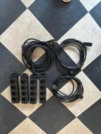 4 Evoline Stekkerblokken., Ophalen of Verzenden, Zo goed als nieuw, Kabel of Snoer