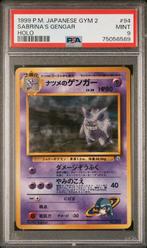 Sabrina's Gengar - Gym Challenge 2 - PSA 9 - Japanese, Hobby en Vrije tijd, Verzamelkaartspellen | Pokémon, Ophalen of Verzenden